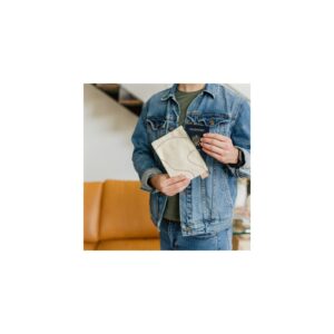Poptart Pouch - Heavyweight Canvas With Leather
