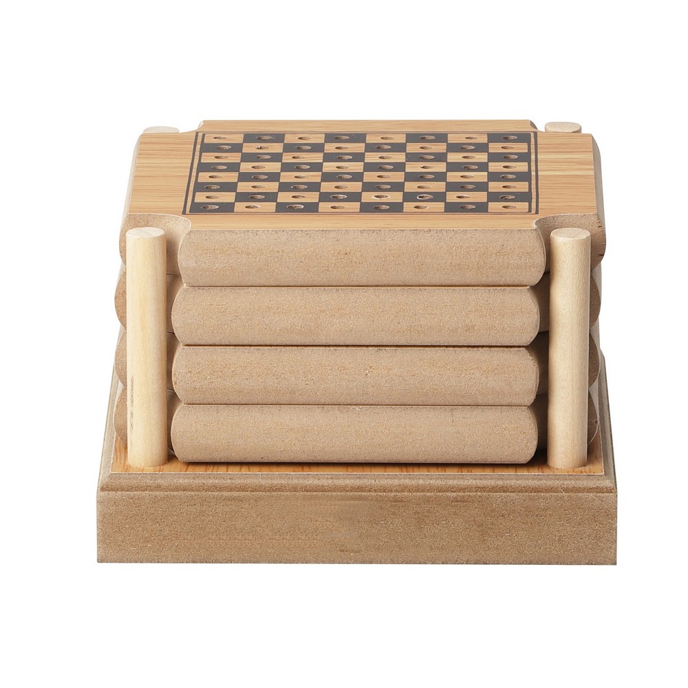 4 Piece Coaster Game Set