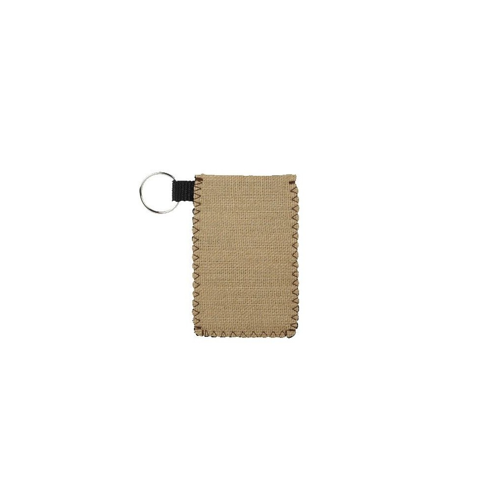 Burlap Neoprene Card Guardian