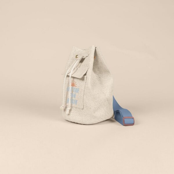 Bucket Sling Bag - Straw