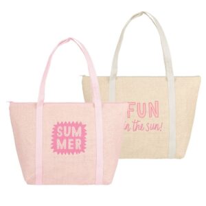 Continued Weekender Tote (Straw)