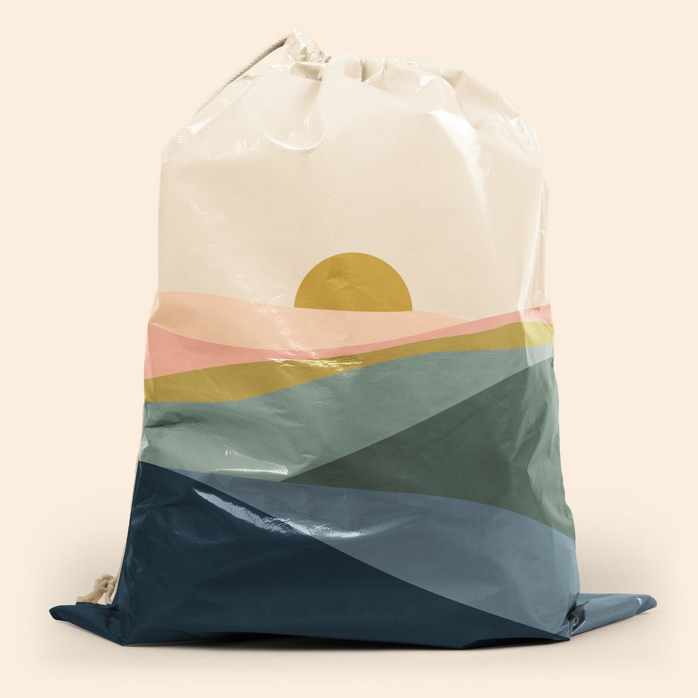 Bubbles - Laminated Non-Woven Rpet