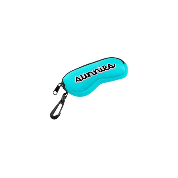 Neoprene Eyeglass Case w/Zipper & Clip (1 Color)