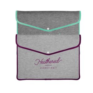 Heathered Jersey Knit Snapfolio For 13" Macbook Air®/Macbook Pro®