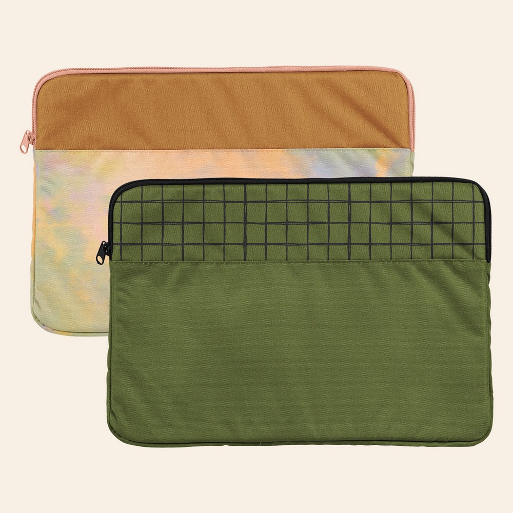 15" Portrait Laptop Sleeve (1000D RPET)- 4CP