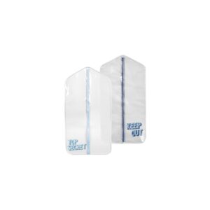 Continued Fancy Pants Garment Bag (Clear + Grid Vinyl)