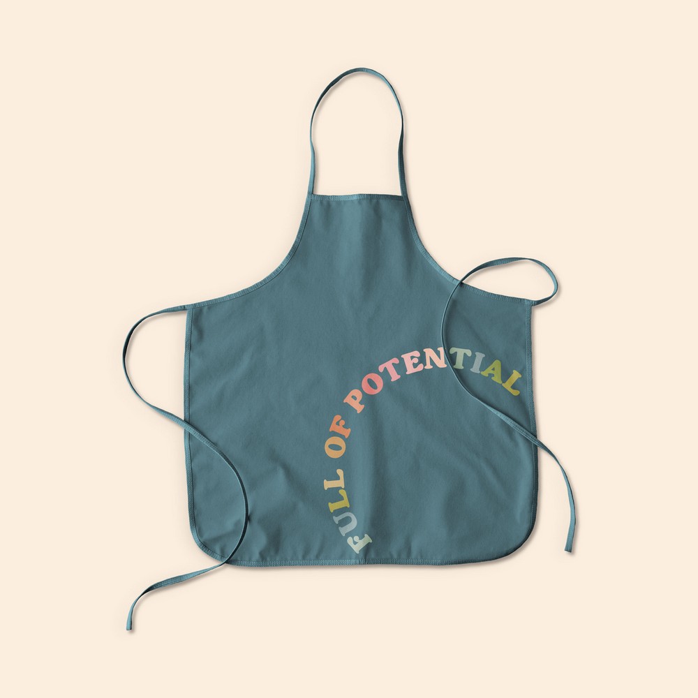 Sweetkins Toddler Apron - 4cp Pigment Dyed Canvas