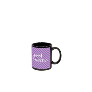 11 Oz. Black Ceramic Sublimation Mug