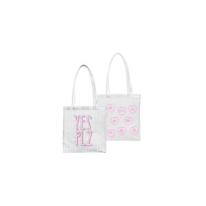 Continued Main Squeeze Super Size Clear/Grid Vinyl Tote