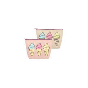Continued Tweedle Dum Pouch (Straw)