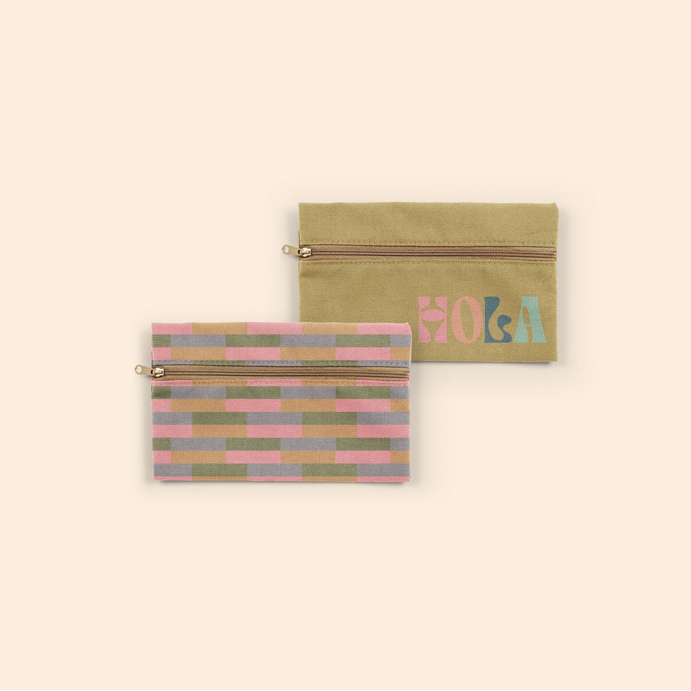 Zip Front Pouches - 4cp Pigment Dyed Canvas