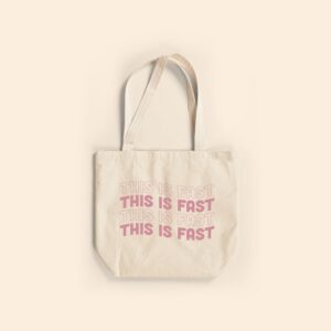 This Is Fast Shamwow - Natural Canvas