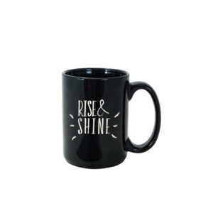 15 Oz. Black Ceramic El Grande Mug