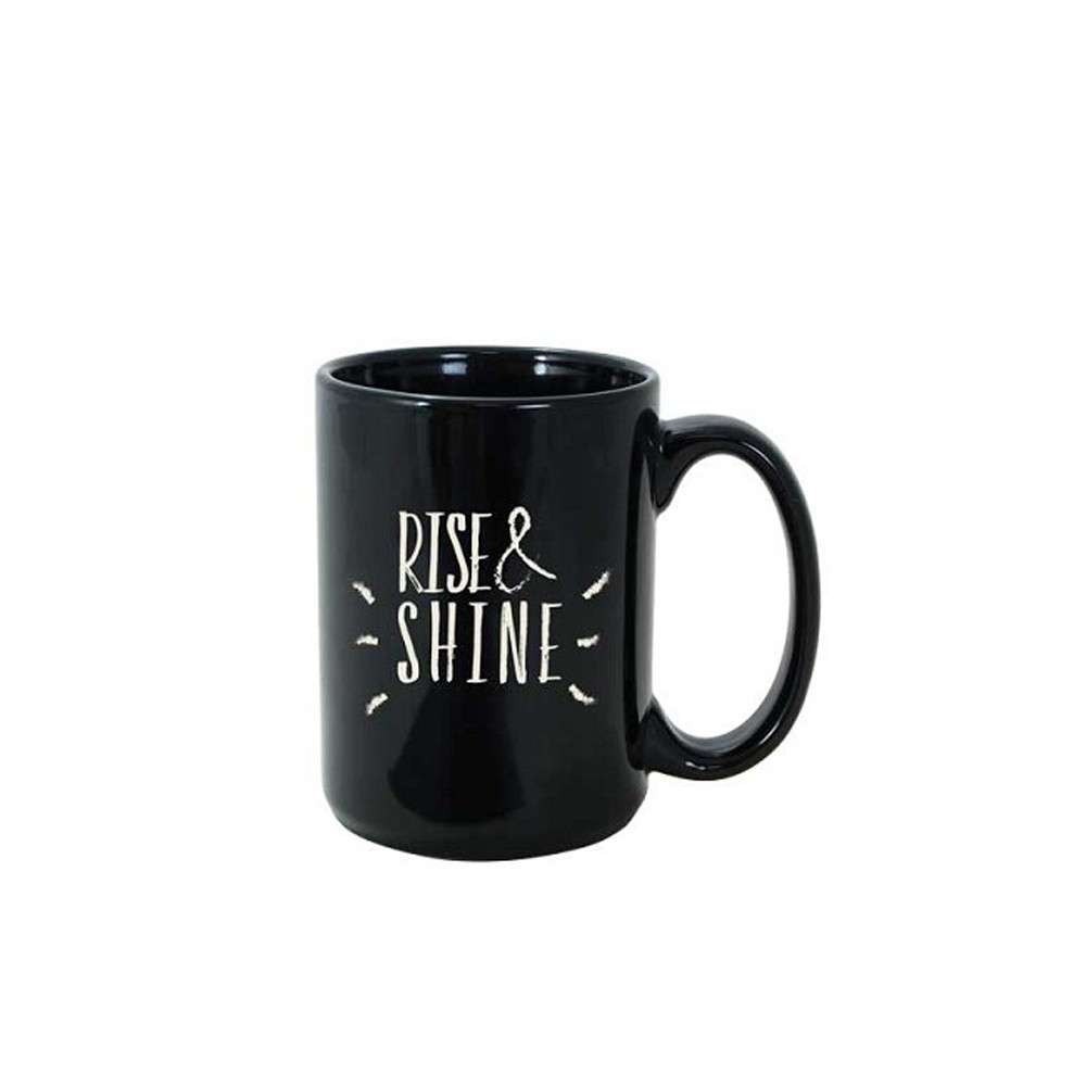 15 Oz. Black Ceramic El Grande Mug