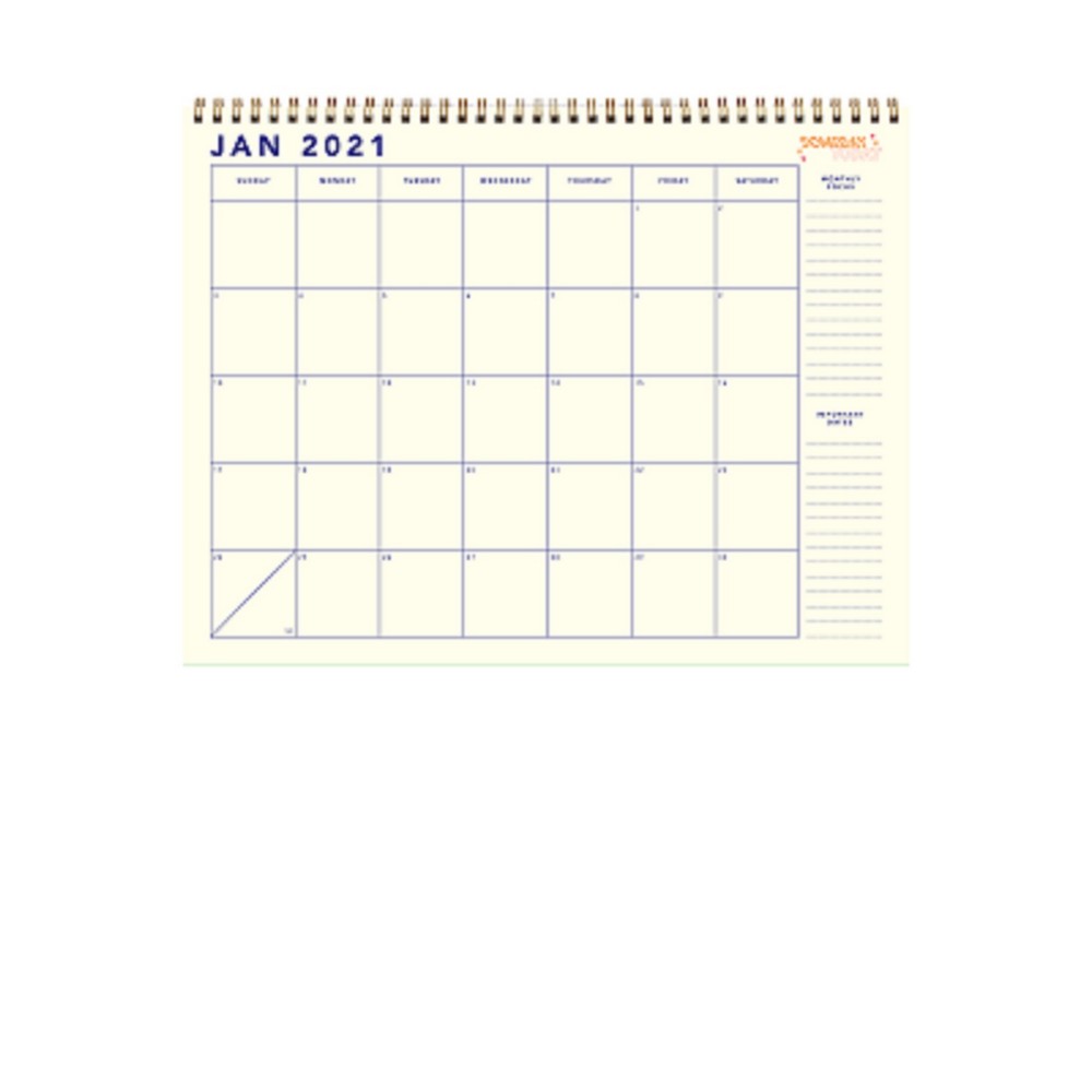 Large Calendar *Cover Weight