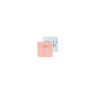 Continued Dripsy Coaster (Colored Canvas & Denim)