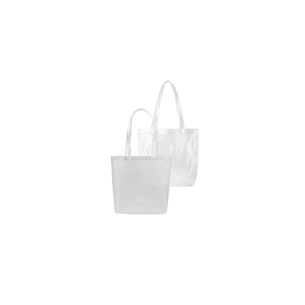Continued Daily Grind Clear/Grid Vinyl Tote