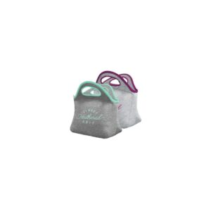 Heathered Jersey Knit Neoprene Gran Klutch Lunch Bag