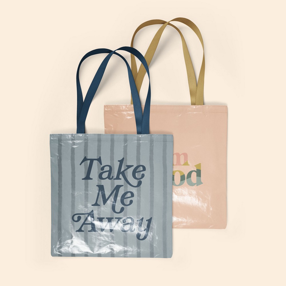 Itty Bitty - Laminated Non-Woven Rpet
