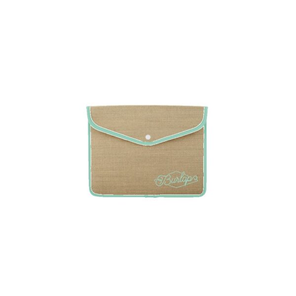Burlap Snapfolio For 15" Macbook Air®/Macbook Pro®