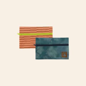 Small Zip Front Pouch (RipStop)-1000D RPET