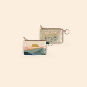 Penny Key Ring - Laminated Non-Woven Rpet