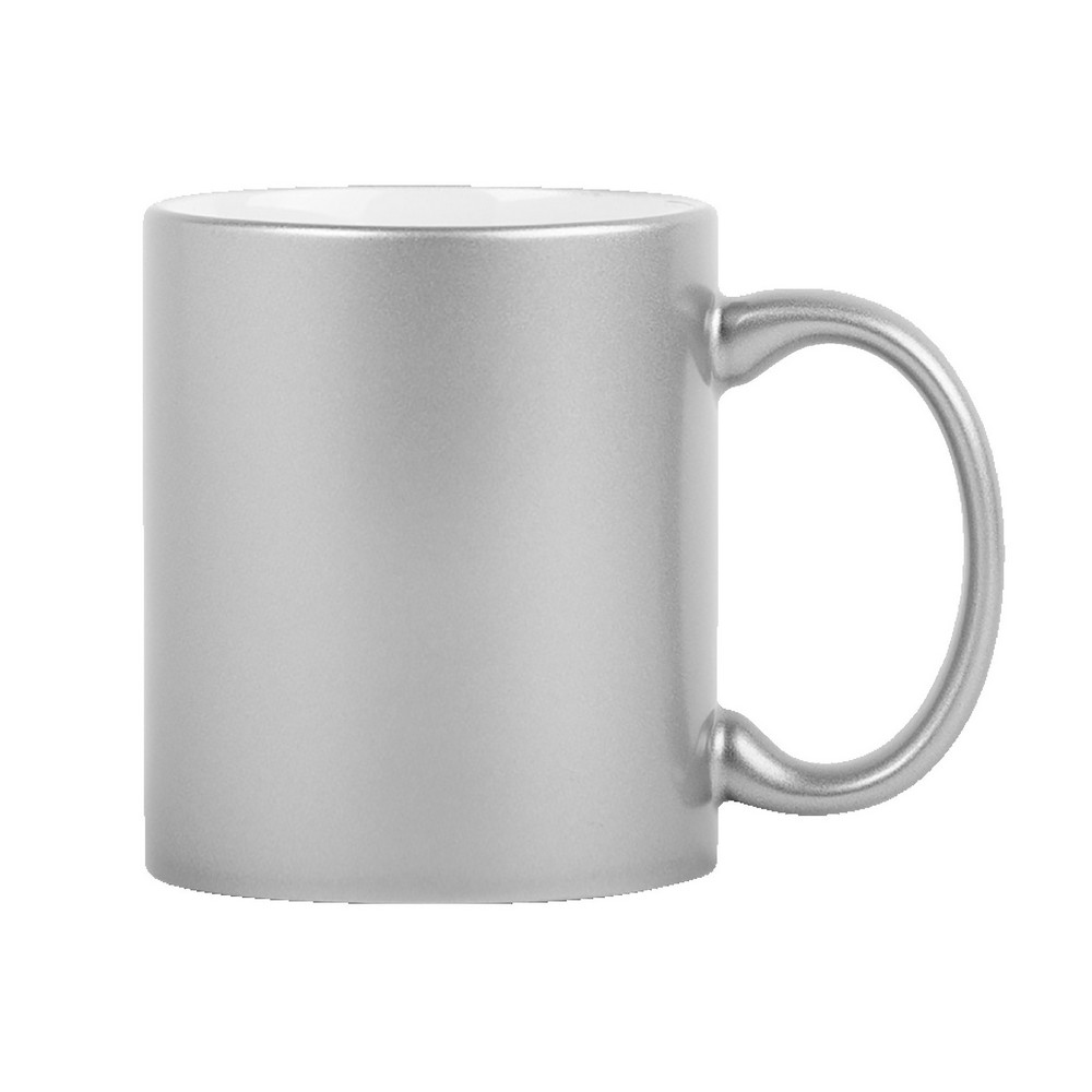 11 Oz. Metallic C-Handle Creative Mug
