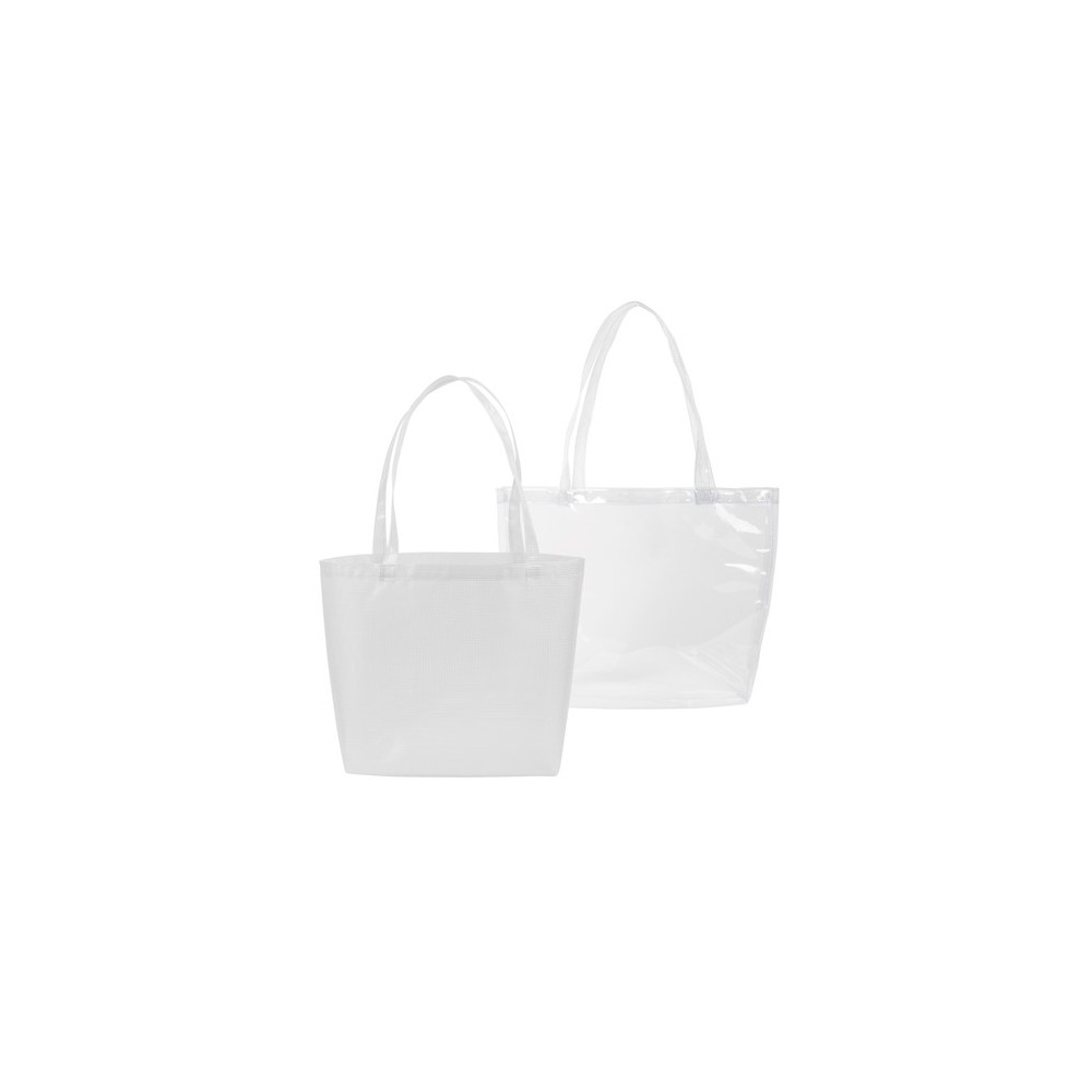 Continued Clear/Grid Vinyl Birdie Bag
