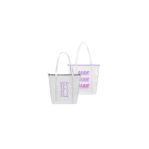 Continued Twinkles Clear/Grid Vinyl Tote