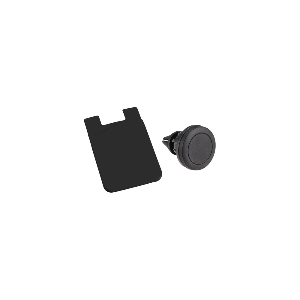 Magnetic Phone Mount w/ Silicone Wallet