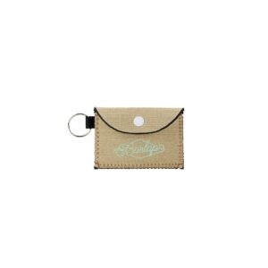 Bend & Snap Burlap Neoprene Card Wallet