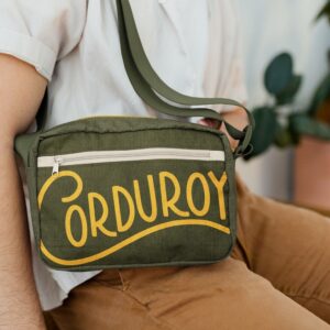 Landscape Crossbody Backpack (Corduroy)