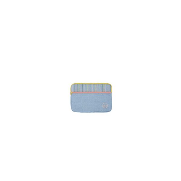 13" Zippered Pocket Laptop Sleeve (Denim)