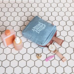 Small Mod Pouch (Colored Canvas & Denim)