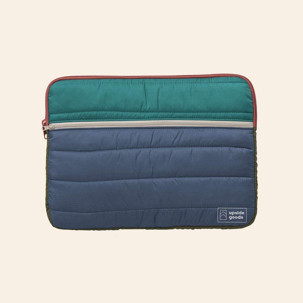 15" Zippered Pocket Laptop Sleeve (Puff Puff)