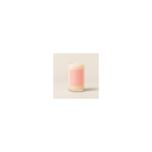 Beer Can Glass Candle - Label