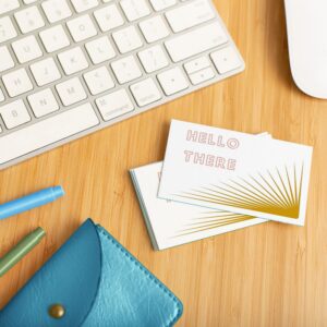 2"x3.5" Letterpress Business Card