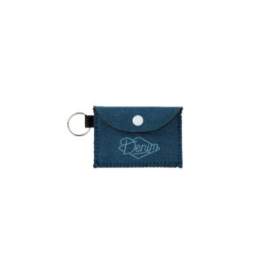 Bend & Snap Denim Neoprene Card Wallet