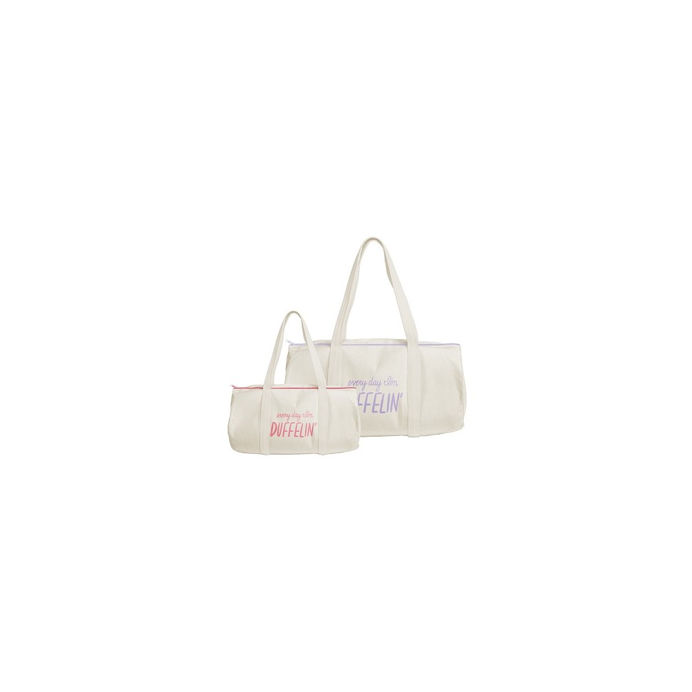 Continued Darling Duffel (Natural Canvas) Large
