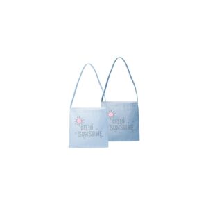 Continued Sunshine Colored Canvas/Denim Tote