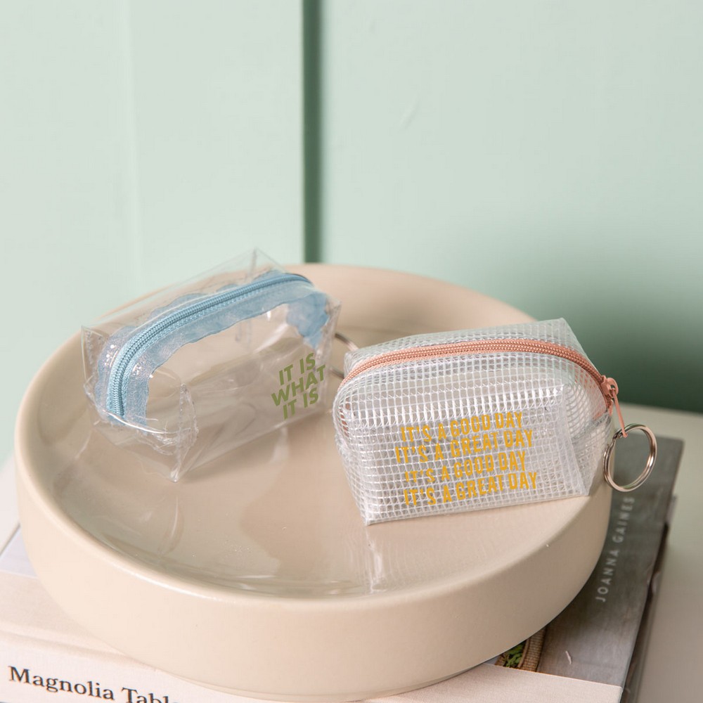 Tag-A-Long Pouch (Clear + Grid Vinyl)