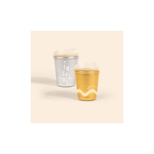 Coffee Sleeve - Medium - Metallic Neoprene