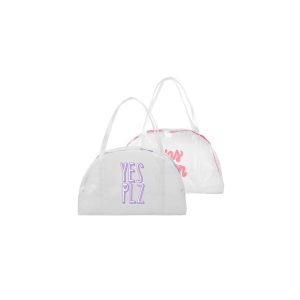 Continued Somewhere Tote (Clear + Grid Vinyl)