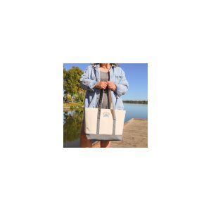 Large Zippered Morris Tote