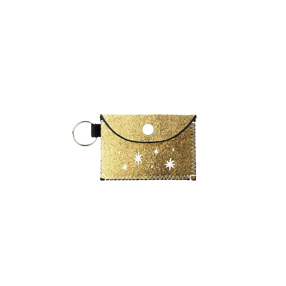Bend & Snap Metallic Neoprene Card Wallet