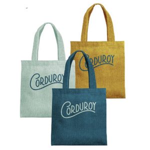 Continued Teeny Tiny Corduroy Tote
