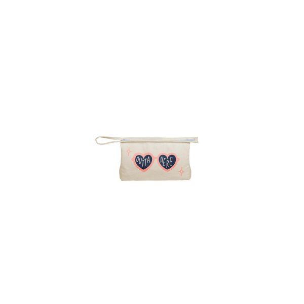 Continued Jetsetter Large Pouch (Natural Canvas)