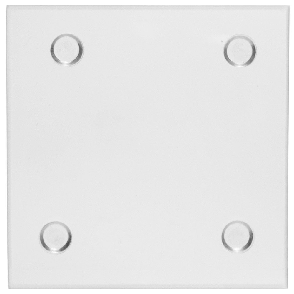 4" Square Glass Coaster