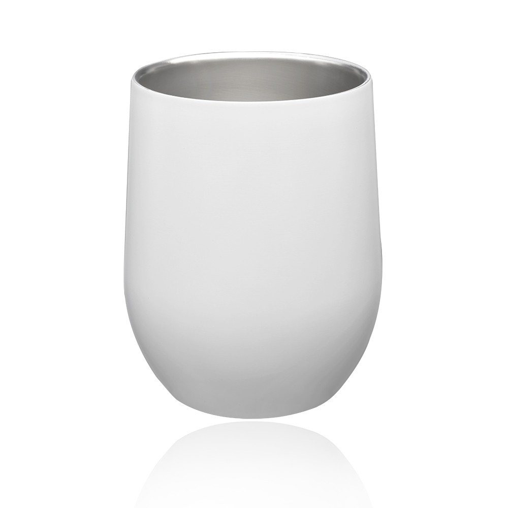 11 Oz. Stainless Steel Stemless Wine Glasses