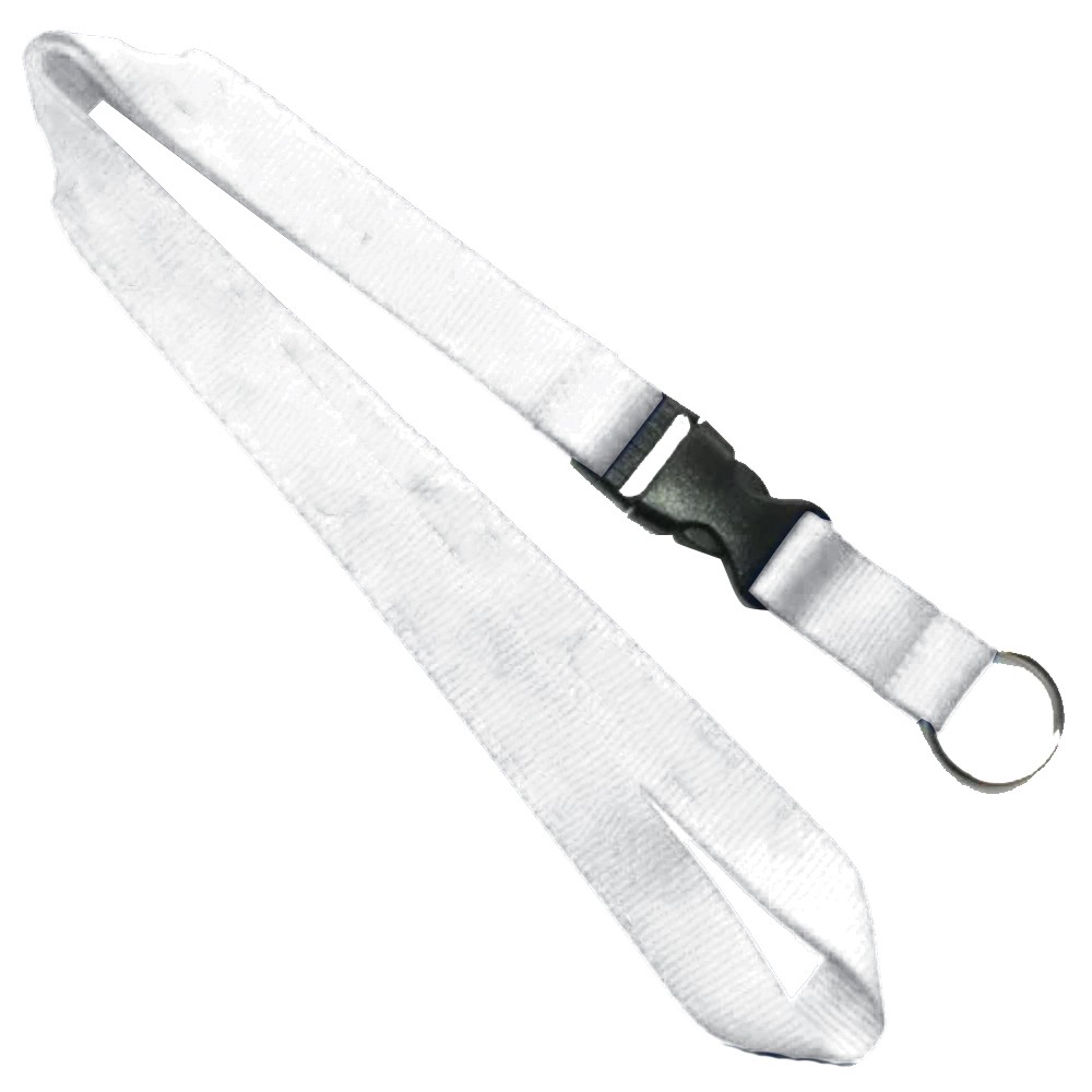 0.75" Lanyard with Detachable Buckle Release